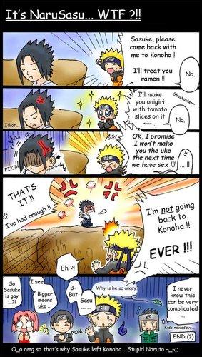 Sasuke wont come back! Ever!